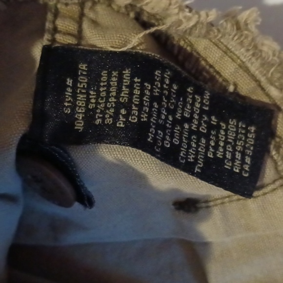 Sanctuary Green Camo Print Cropped Jacket A12 - Picture 5 of 6